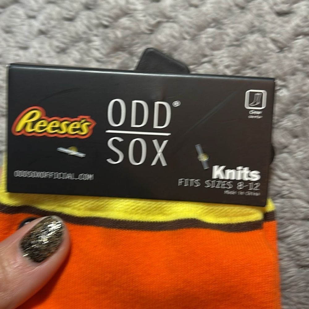 NWT odd sox Reese’s socks - Picture 6 of 6